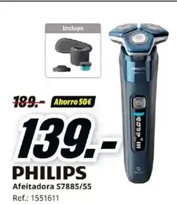 MediaMarkt PHILIPS Afeitadora S7885/55 oferta