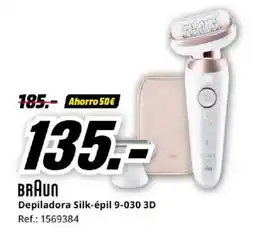 MediaMarkt BRAUN Depiladora Silk-épil 9-030 3D oferta