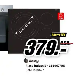 MediaMarkt BALAY Placa inducción 3EB967FRE oferta