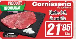 SPAR Fragadis Bistec 1ªA de vedella oferta