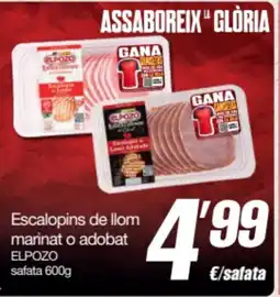 SPAR Fragadis ELPOZO Escalopins de llom marinat o adobat oferta