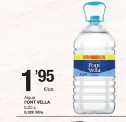 SPAR Fragadis FONT VELLA Aigua oferta
