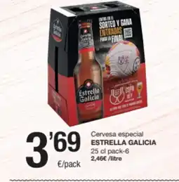 SPAR Fragadis ESTRELLA GALICIA Cervesa especial oferta