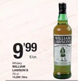 SPAR Fragadis WILLIAM LAWSONS Whisky oferta