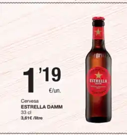 SPAR Fragadis ESTRELLA DAMM Cervesa oferta