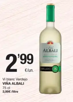 SPAR Fragadis VIÑA ALBALI Vi blanc Verdejo oferta