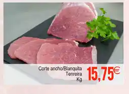 Supermercados Aquí Corte ancho/Blanquita Tenreira oferta