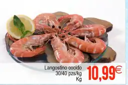 Supermercados Aquí Langostino cocido 30/40 oferta