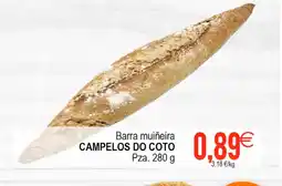 Supermercados Aquí CAMPELOS DO COTO Barra muiñeira oferta