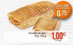 Supermercados Aquí Envoltini de atún oferta