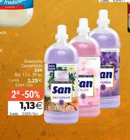 Supermercados Aquí SAN Suavizante Concentrado oferta