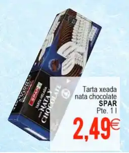 Supermercados Aquí SPAR Tarta xeada nata chocolate oferta