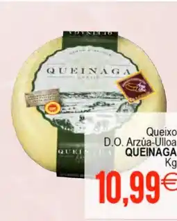 Supermercados Aquí QUEINAGA Queixo D.O. Arzúa-Ulloa oferta