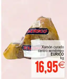 Supermercados Aquí EURICO Xamón curado centro semilimpo oferta