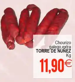 Supermercados Aquí TORRE DE NUNEZ Chourizo galego extra oferta