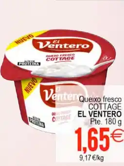 Supermercados Aquí EL VENTERO Queixo fresco oferta