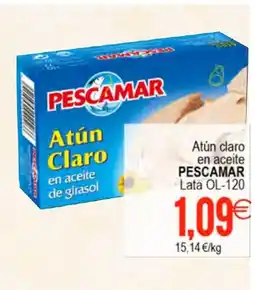 Supermercados Aquí PESCAMAR Atún claro en aceite oferta