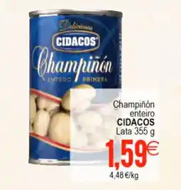 Supermercados Aquí CIDACOS Champiñón enteiro oferta