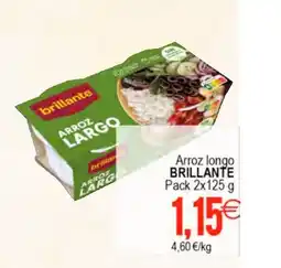 Supermercados Aquí BRILLANTE Arroz longo oferta