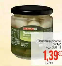 Supermercados Aquí SPAR Banderilla picante oferta