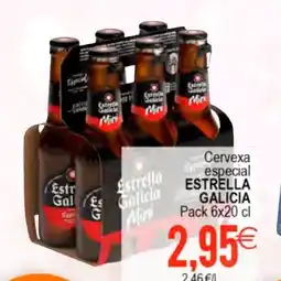 Supermercados Aquí ESTRELLA GALICIA Cervexa especial oferta