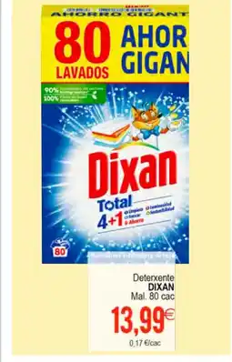 Supermercados Aquí DIXAN Deterxente oferta