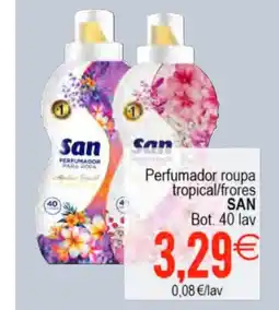 Supermercados Aquí SAN Perfumador roupa tropical/frores oferta