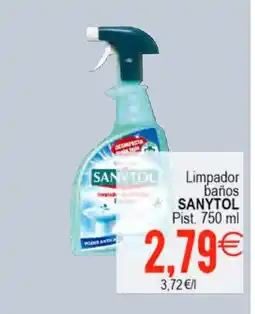 Supermercados Aquí SANYTOL Limpador baños oferta
