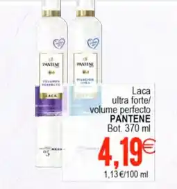 Supermercados Aquí PANTENE Laca ultra forte/ volume perfecto oferta