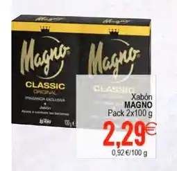 Supermercados Aquí MAGNO Xabón oferta