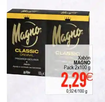 Supermercados Aquí MAGNO Xabón oferta