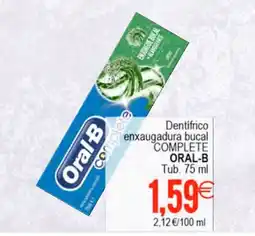 Supermercados Aquí ORAL-B Dentifrico enxaugadura bucal oferta