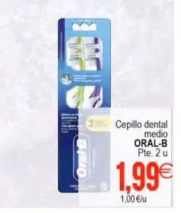 Supermercados Aquí ORAL-B Cepillo dental medio oferta