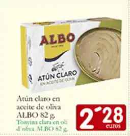 Supermercados Bip Bip ALBO Atún claro en aceite de oliva oferta