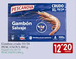 Supermercados Bip Bip PESCANOVA Gambón crudo 10/24 oferta