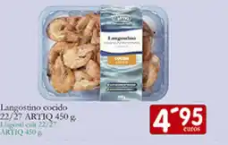 Supermercados Bip Bip ARTIQ Langostino cocido 22/27 oferta