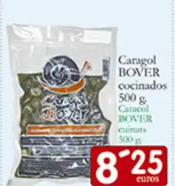 Supermercados Bip Bip BOVER Caragol cocinados oferta