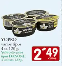 Supermercados Bip Bip YOPRO varios tipos oferta