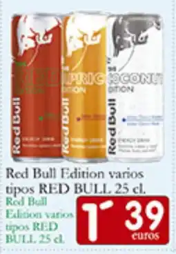 Supermercados Bip Bip RED BULL Edition varios tipos oferta