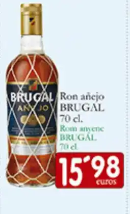 Supermercados Bip Bip BRUGAL Ron añejo oferta