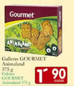 Supermercados Bip Bip GOURMET Galletas Animaland oferta