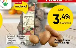 FROIZ Patata Prado bolsa oferta