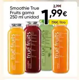 FROIZ Smoothie True Fruits gama oferta