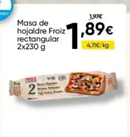 FROIZ FROIZ Masa de hojaldre rectangular oferta