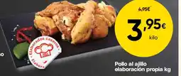 FROIZ Pollo al ajillo elaboración propia oferta