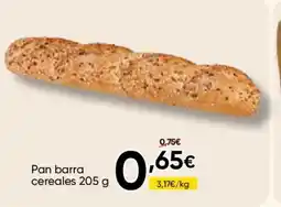 FROIZ Pan barra cereales oferta