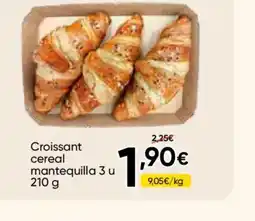 FROIZ Croissant cereal mantequilla 3 u oferta