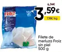 FROIZ FROIZ Filete de merluza sin piel oferta