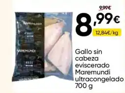 FROIZ MAREMUNDI Gallo sin cabeza eviscerado ultracongelado oferta