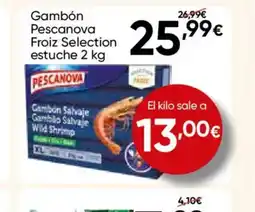 FROIZ PESCANOVA Gambón Froiz Selection estuche oferta